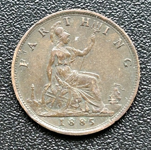 1885 farthing victoria - farthing, -victoria