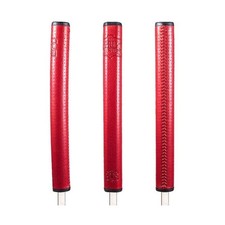 Leather Putter Grip, The Grip Master Signature Featherlite, Red, FL27 Mid, NEW