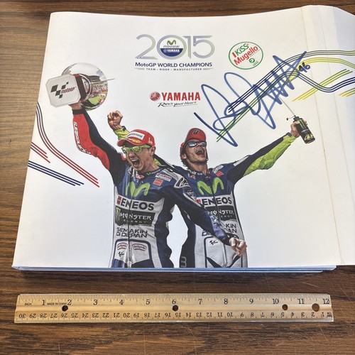 Valentino rossi signed 2015 - valentino,
