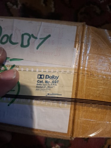 Dolby cat 69t test film - cat,