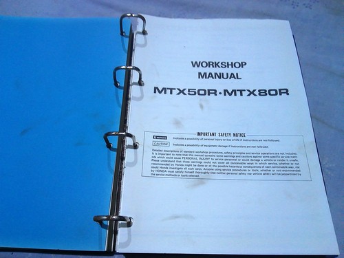 1982 1987 honda mtx50 mtx80r - honda,