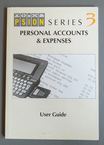 Psion series personal - psion,