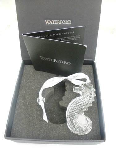 Waterford crystal seahorse - waterford,