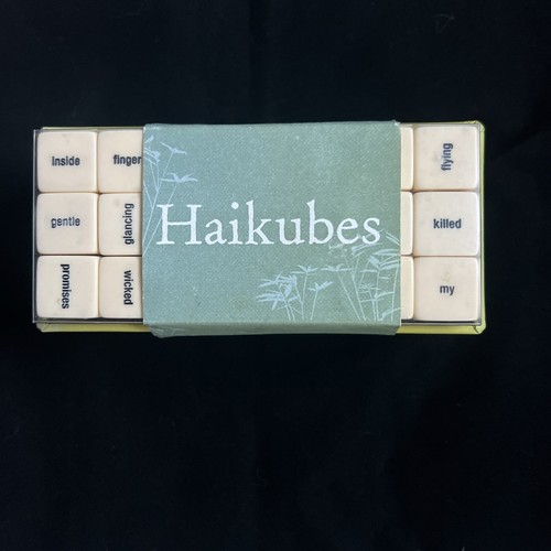 Haikubes haiku game word - game,