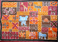 Beautiful vintage large folk - beautiful,