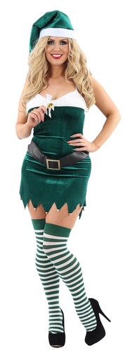 Adult ladies christmas elf - adult,