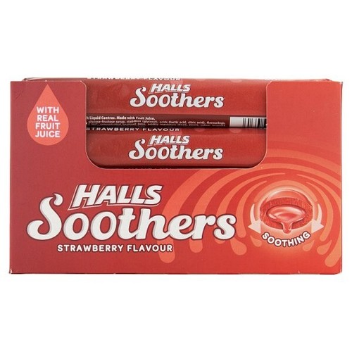 Halls soothers strawberry - halls,