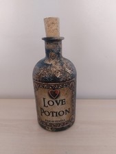 RARE - Halloween / Gothic / Harry Potter - Hand Decorated Bottle - Love Potion