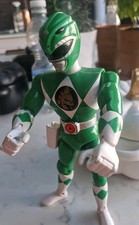 1993 MMPR BANDAI POWER RANGERS - 8" GREEN RANGER - GREAT CONDITION