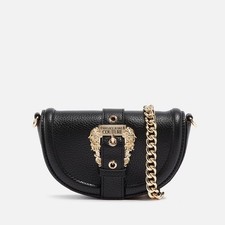 Versace Jeans Couture Mini Immitation Leather Cross Body Bag Black RRP £161
