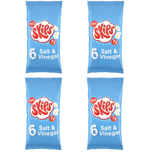Skips salt vinegar crisps - salt, &