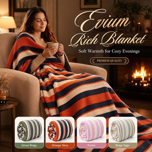Heavy rich cotton blanket sofa - blanket,