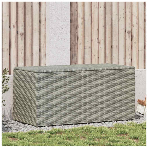 Garden storage box grey - garden,