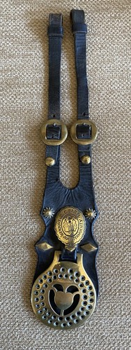 Antique scottish horse brass - antique,
