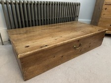 Antique Under Bed Pine Storage