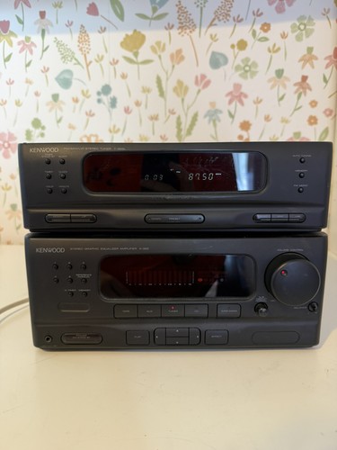 Kenwood stack system - kenwood, hi-fi