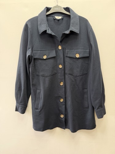 Ladies cotton traders shacket - ladies,