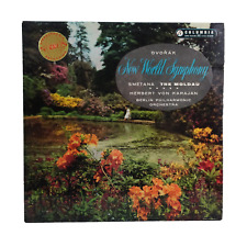 DVORAK: NEW WORLD SYMPHONY / SMETANA LP, BPO, Karajan, COLUMBIA SAX 2275