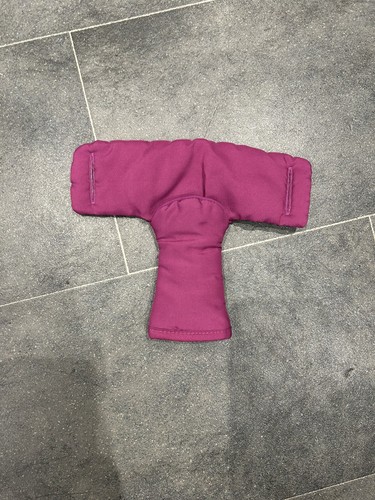 Silver cross reflex crotch pad - cross,