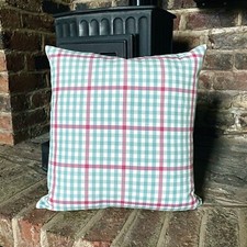 1015. Romo Duck egg blue Check