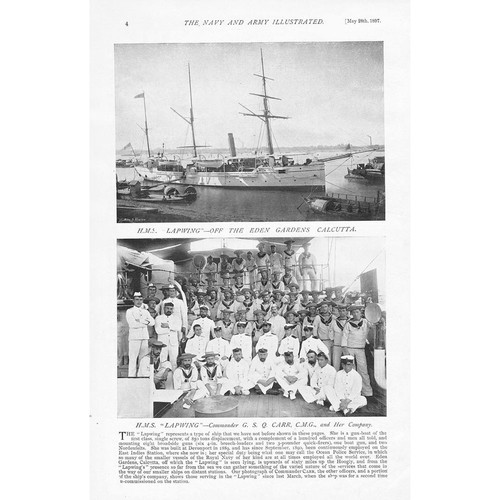 Hms lapwing royal navy gun - royal,