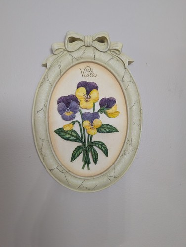 Viola floral bow wall - m&s,