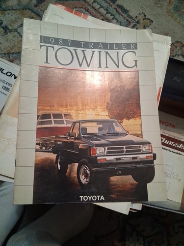 1987 toyota trailer towing - 1987,