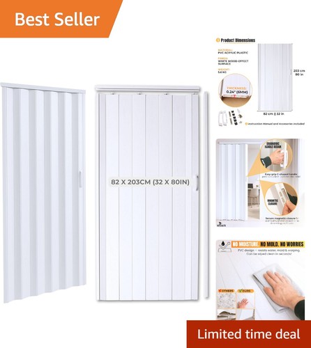 Pvc folding door 32x80 inch - folding,