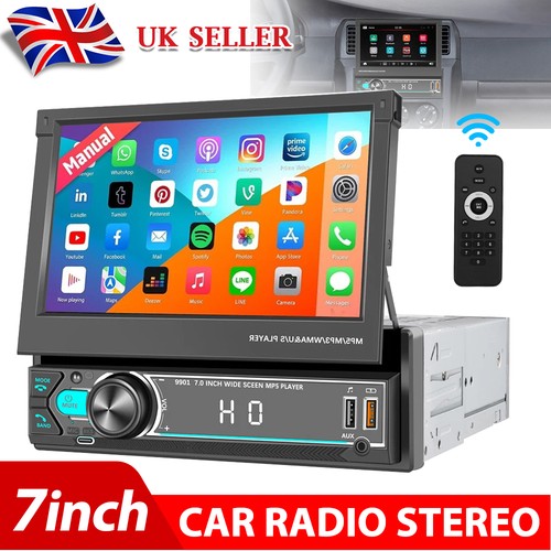 Single din car stereo - single,