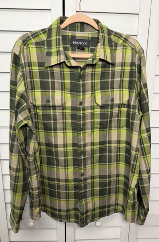 Marmot plaid long - plaid, sleeve