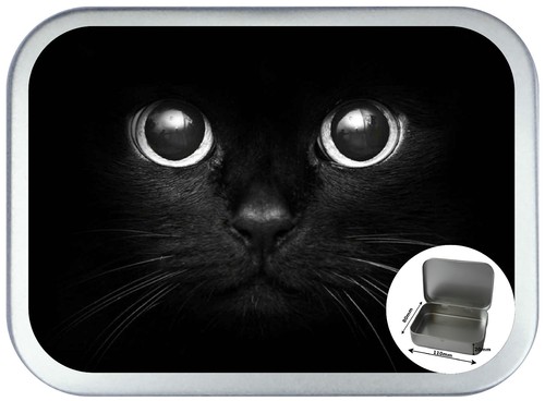Cat eye silver - cat's, hinged