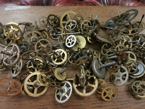 Fusee clock wheels large - clock,