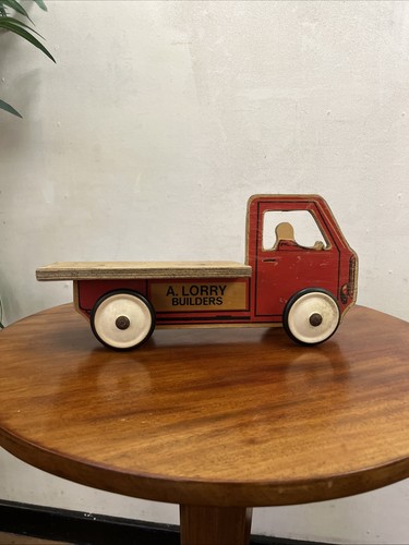 Vintage 1960s wooden toy - wooden,