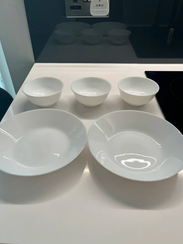 Set deep plates 3 - &, small
