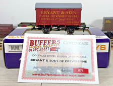 Dapol Bryant & Son Crewkerne Vent Van No1 Ltd Ed from Buffers Model Railways