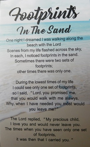 Footprints the sand - footprints,