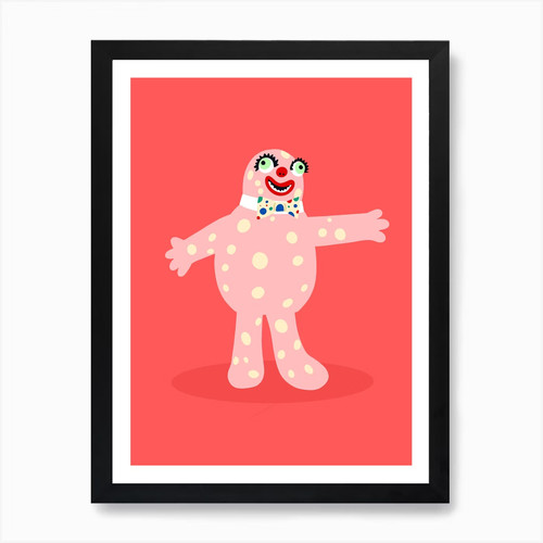 Pr45 blobby art print - art,