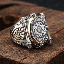 925 Silver Solomon Signet