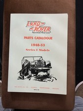 Land Rover 1948-53 Parts Catalogue