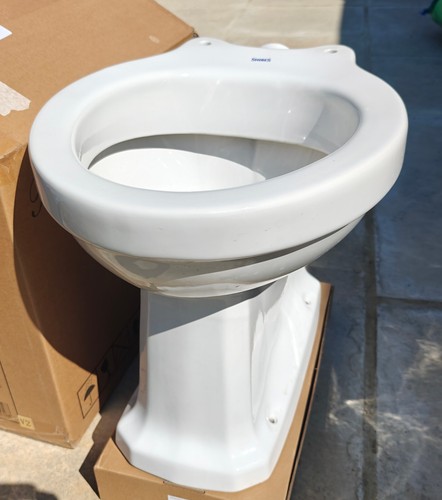 Shires ceramic toilet pan - wc,