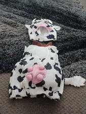 Christmas School Nativity Play Cow Fancy Dress Costume Age 3-4-5 Years