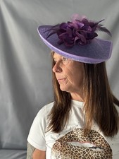 Beautiful Purple Fascinator