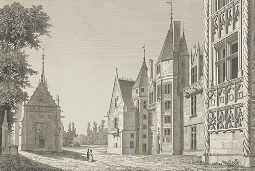 Château meillant gothic - château,