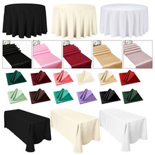 Tablecloths, Table Runners & Napkins for Weddings Parties Receptions Events