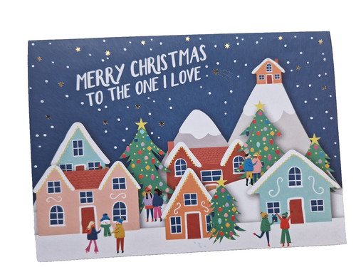 Christmas cards the - the, i