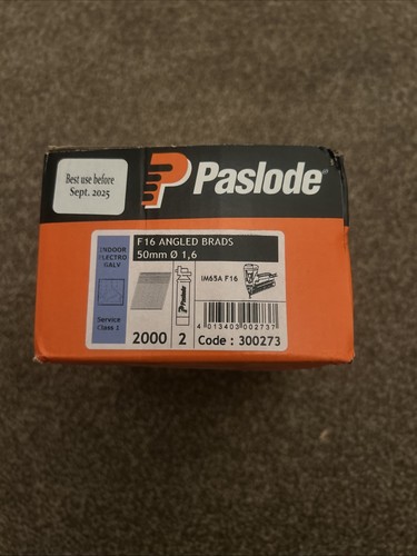 Paslode angled brads - f,