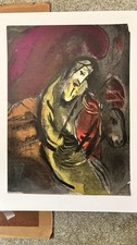 Original Lithograph By Marc Chagall Title “Les Prophetes Jeremie” (1956)