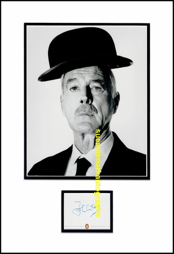 John cleese autograph signed - cleese,