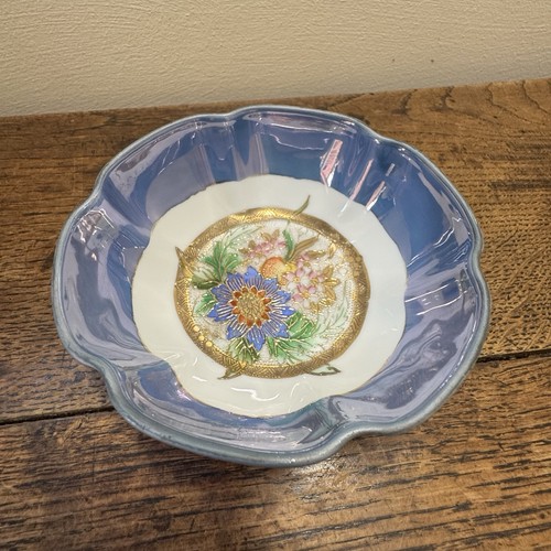 Vintage noritake pin dish blue - pin,
