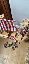 Large Wooden Pirate Ship